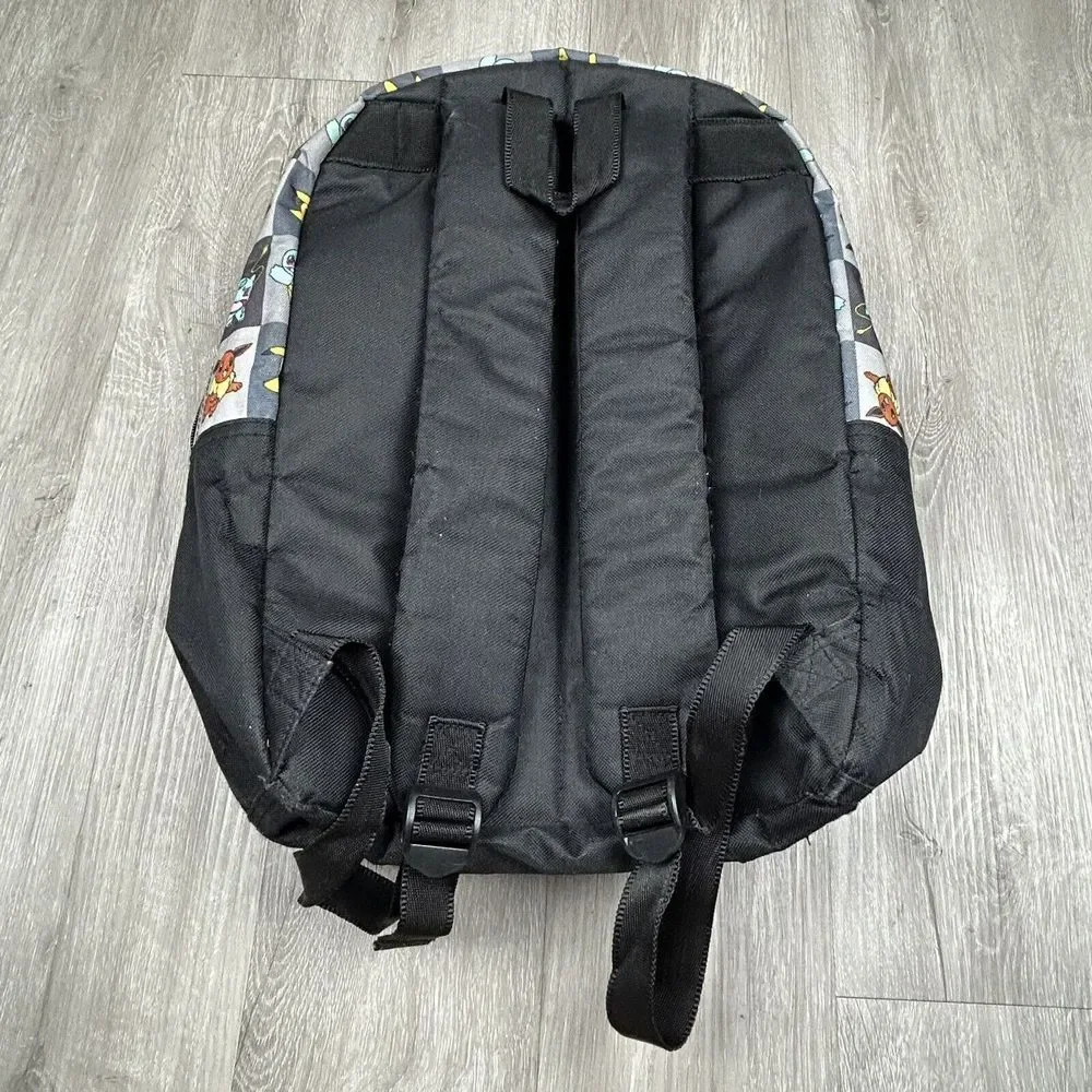 Multi Character Checker Print Pokémon‎ School Backpack